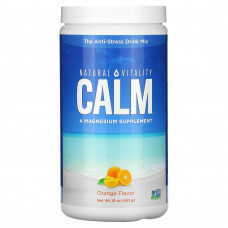Natural Vitality, CALM, смесь для приготовления антистресс-напитка, апельсин, 453 г (16 унций)