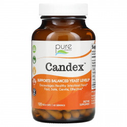 Pure Essence, Candex, 120 растительных капсул