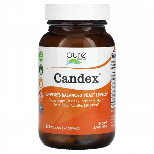 Pure Essence, Candex`` 80 растительных капсул
