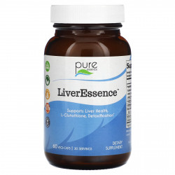 Pure Essence, LiverEssence, 60 растительных капсул