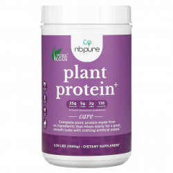 NB Pure, Plant Protein+,1065 г (2,34 фунта)