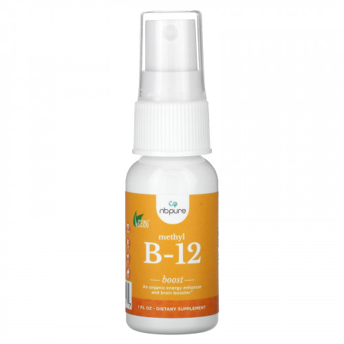 NB Pure, метил B12, спрей, укрепление, 30 мл (1 жидк. унция)