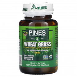 Pines International, Ростки пшеницы, 100 таблеток