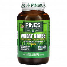 Pines International, пшеничные ростки, 500 мг, 500 таблеток