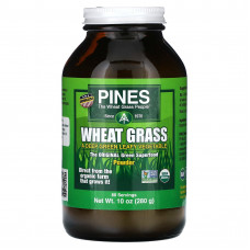 Pines International, Порошок из ростков пшеницы, 280 г (10 унций)