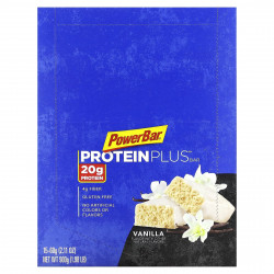 PowerBar, Батончик Protein Plus, ваниль, 15 батончиков, 60 г (2,11 унции)