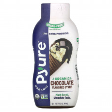 Pyure, органический сироп со вкусом шоколада, подходит для кетодиеты, без сахара, 414 мл (14 жидк. унций)