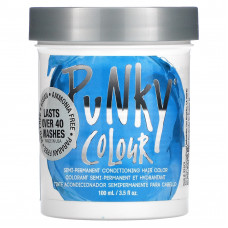 Punky Colour, Полустойкая кондиционирующая краска для волос, голубой, 100 мл (3,5 жидк. Унции)