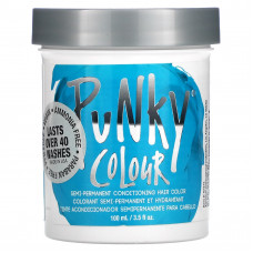 Punky Colour, Полуперманентная кондиционирующая краска для волос, бирюзовый, 3,5 жидких унции (100 мл)