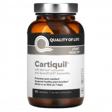 Quality of Life Labs, Cartiquil`` 60 растительных капсул