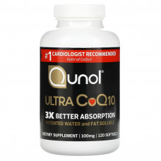 Qunol, Ultra CoQ10, 100 ml, 120 Softgels