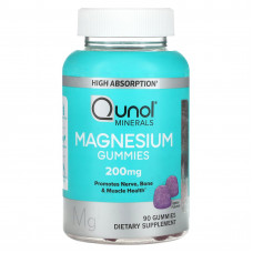 Qunol, Magnesium Gummies, Berry, 100 mg, 90 Gummies