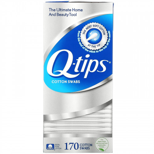 Q-tips, Ватные палочки, 170 тампонов