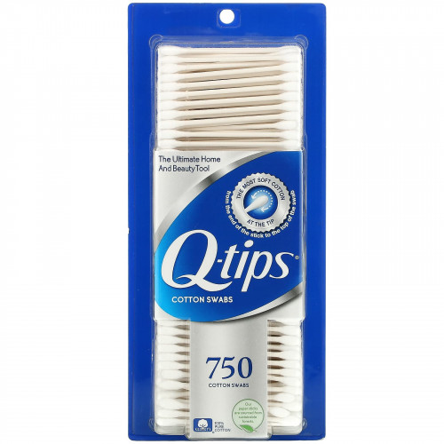 Q-tips, Ватные палочки, 750 тампонов