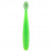 RADIUS, Totz, зубная щетка для детей от 18 месяцев, сверхмягкая щетина, зеленая с блестками, 1 шт.
