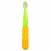 RADIUS, Totz Plus Brush, зубная щетка, для детей от 3 лет, экстра мягкая, сине-желтая, 1 шт.