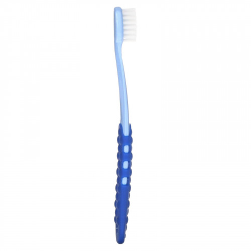 RADIUS, Totz Plus, зубная щетка, для детей от 3 лет, экстрамягкая, синяя, 1 шт.