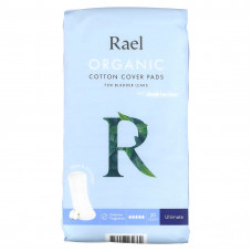 Rael, Inc., Прокладки из органического хлопка с герметиком, тонкие и неброские, Ultimate, 20 шт.