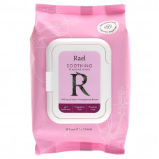 Rael, Inc., Успокаивающие женские салфетки, без отдушек, 30 шт.