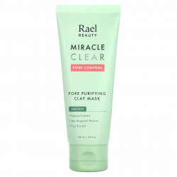 Rael, Inc., Beauty, Miracle Clear Pore Purifying Clay Mask, 100 мл (3,4 жидк. Унции)