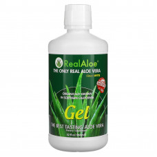 Real Aloe Inc., Гель алоэ вера, 32 жидкие унции (960 мл)