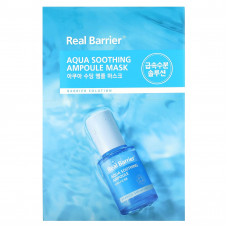 Real Barrier, Aqua Soothing Ampoule Beauty Mask, 10 шт., 28 мл (0,95 жидк. Унции)