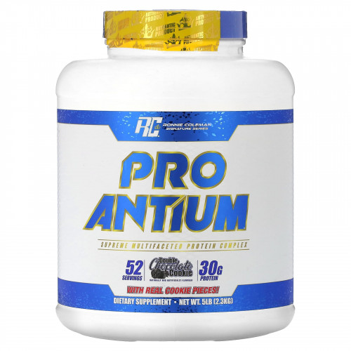 Ronnie Coleman, Signature Series, Pro Antium, печенье с двойным шоколадом, 2,3 кг (5 фунтов)