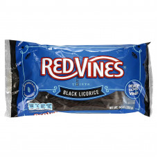 Red Vines, Twists, черная солодка, 397 г (14 унций)