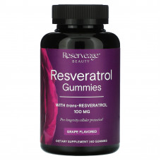 Reserveage Nutrition, Жевательные мармеладки с ресвератролом, со вкусом винограда, 50 мг, 60 жевательных таблеток