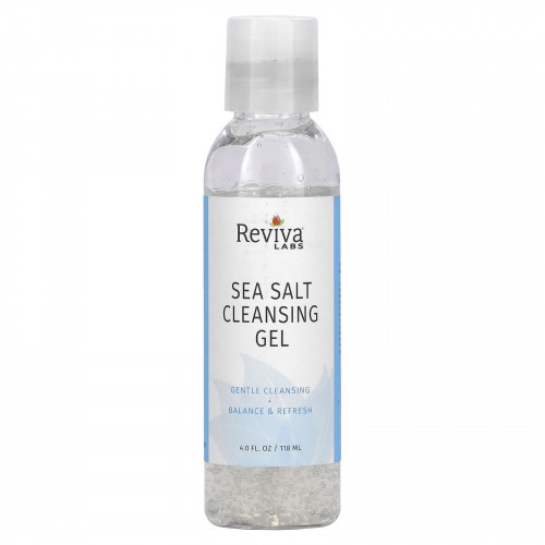 Reviva Labs, Sea Salt Cleansing Gel, 4 fl oz (118 ml)