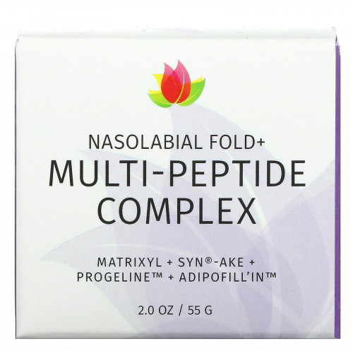 Reviva Labs, Nasolabial Fold+, мультипептидный комплекс, 55 г (2 унции)
