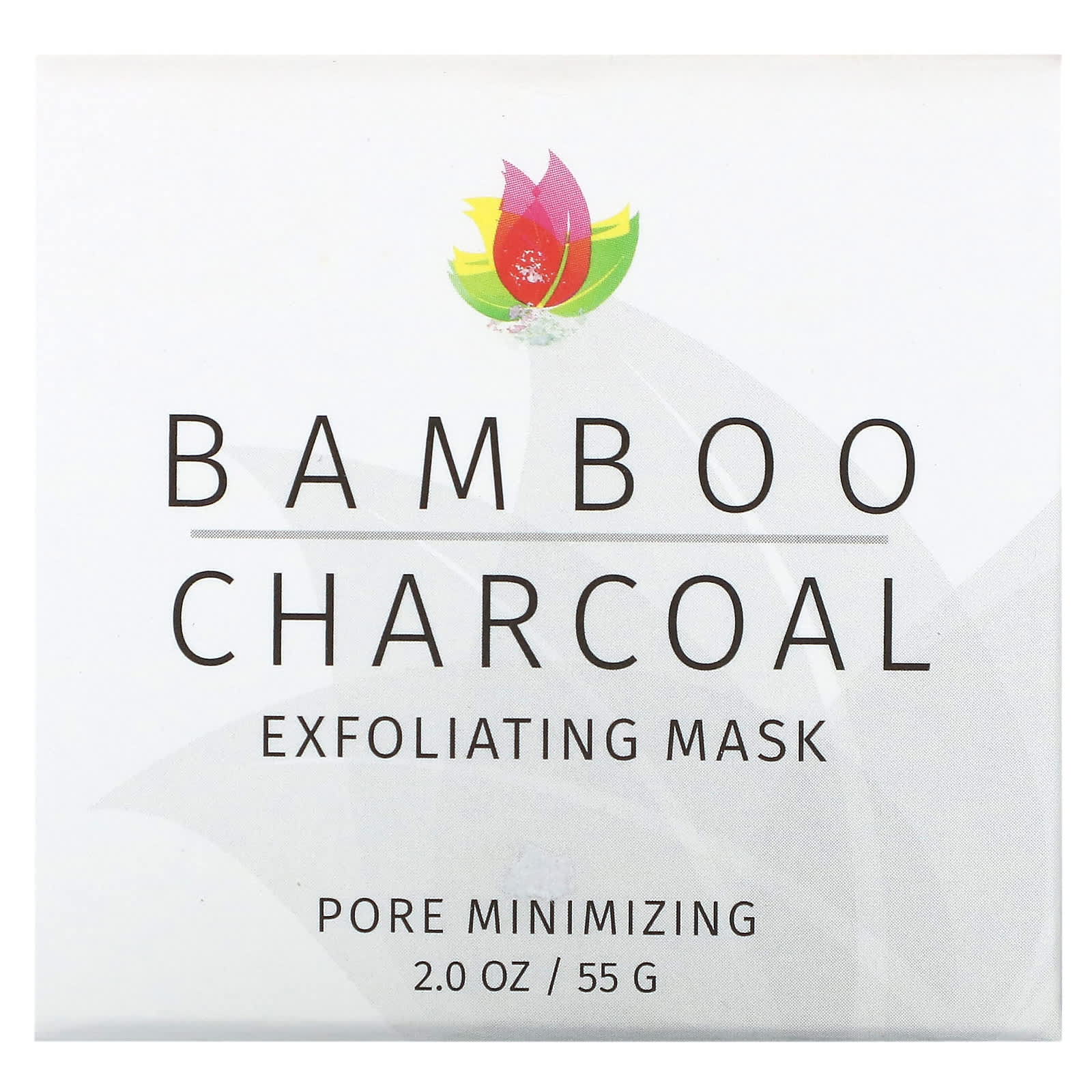 Reviva Labs, Bamboo Charcoal, отшелушивающая маска для сужения пор, 55 г (2 унции)