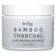 Reviva Labs, Bamboo Charcoal, отшелушивающая маска для сужения пор, 55 г (2 унции)