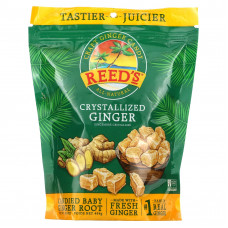 Reed's, Craft Ginger Candy, кристаллизованный имбирь, 454 г (16 унций)