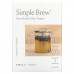 Rishi Tea, Simple Brew, заварочный чайник из боросиликатного стекла, 400 мл (13,5 жидк. унции)
