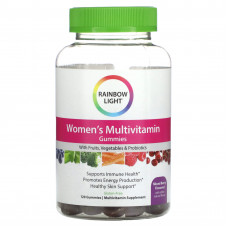Rainbow Light, мультивитамины для женщин, ягодный микс, 120 жевательных мармеладок