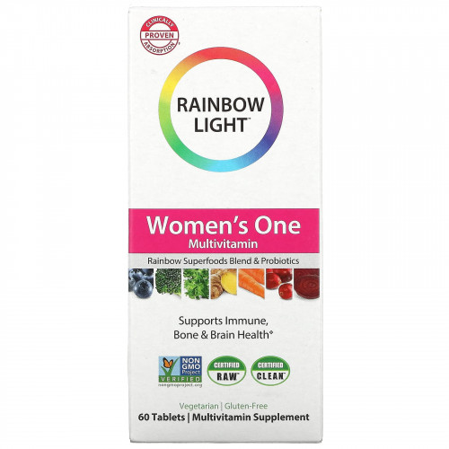 Rainbow Light, Women's One, мультивитамины, 60 таблеток