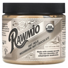 Rawmio, Горячий шоколад с овсяным молоком и грибами, 240 г (8,5 унции)