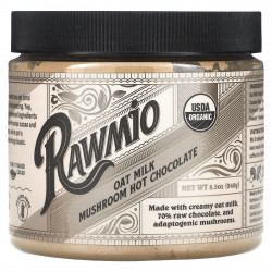 Rawmio, Горячий шоколад с овсяным молоком и грибами, 240 г (8,5 унции)