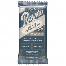 Rawmio, Батончик с овсяным молоком, 50% какао, 50 г (1,76 унции)
