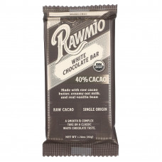 Rawmio, Плитка белого шоколада, 50 г (1,76 унции)