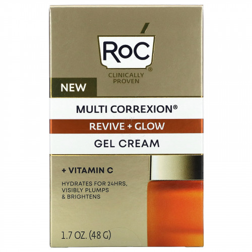 RoC, Multi Correxion, гель-крем для восстановления и сияния с витамином C, 48 г (1,7 унции)