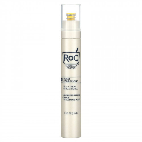 RoC, Derm Correxion, Fill + Treat Serum, Refill, 0.5 fl oz (15 ml)