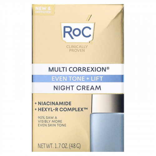 RoC, Multi Correxion, Even Tone + Lift, ночной крем, 48 г (1,7 унции)