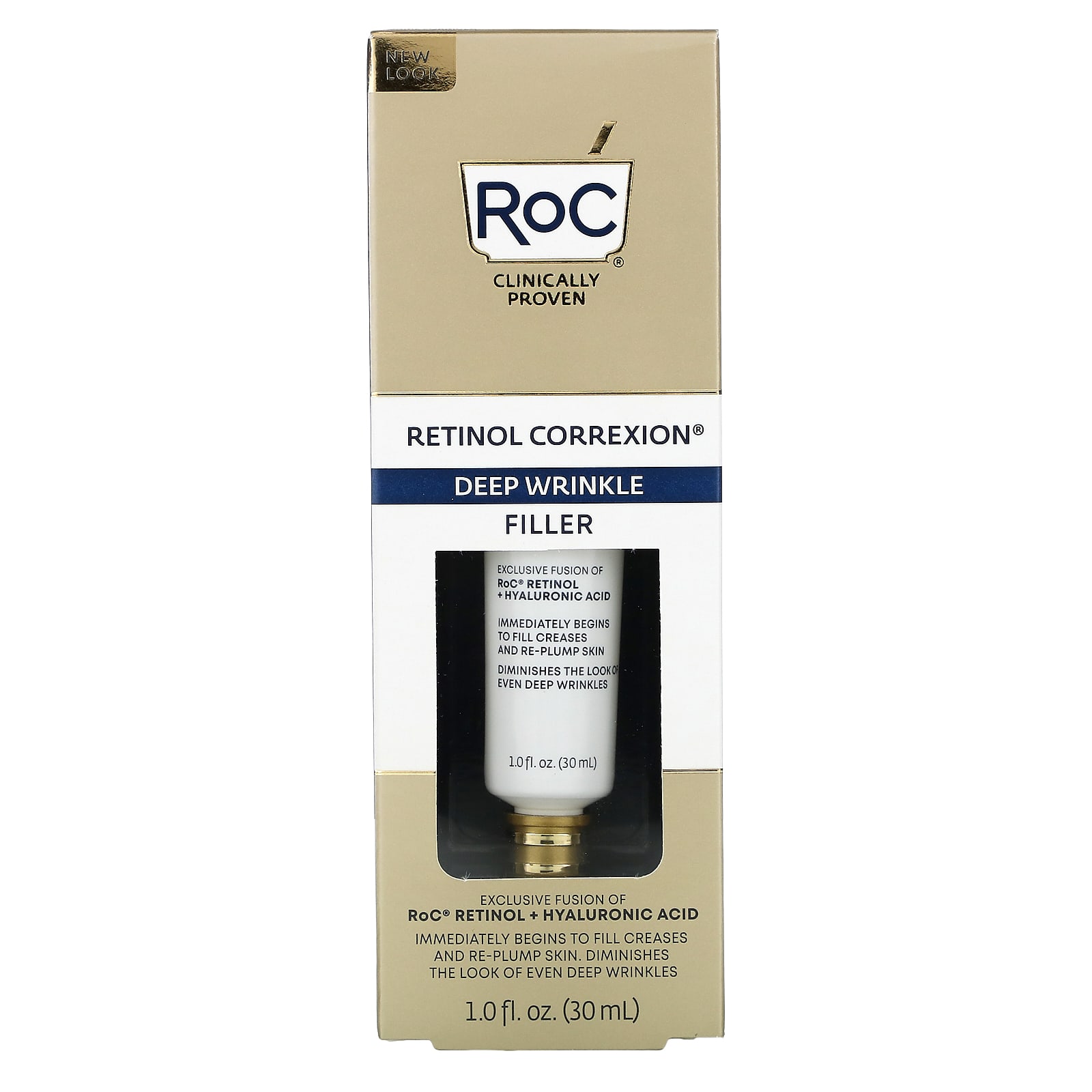 RoC, Retinol Correxion, средство для устранения глубоких морщин, 30 мл (1 жидк. Унция)