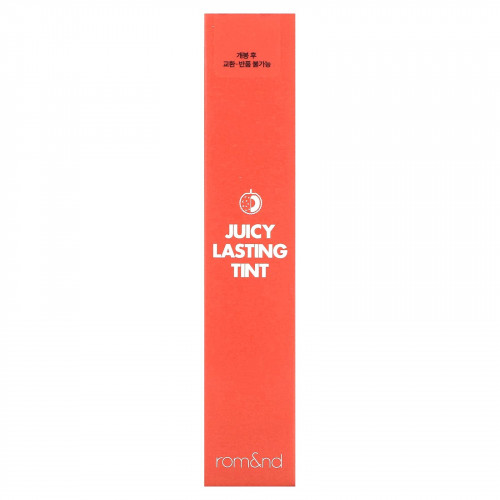 rom&nd, Juicy Lasting Tint, 09 коралловый личи, 5,5 г