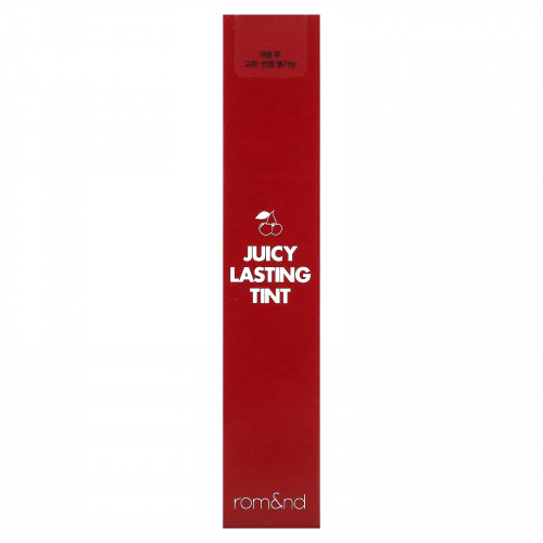 rom&nd, Juicy Lasting Tint, 12 Cherry Bomb, 5,5 г