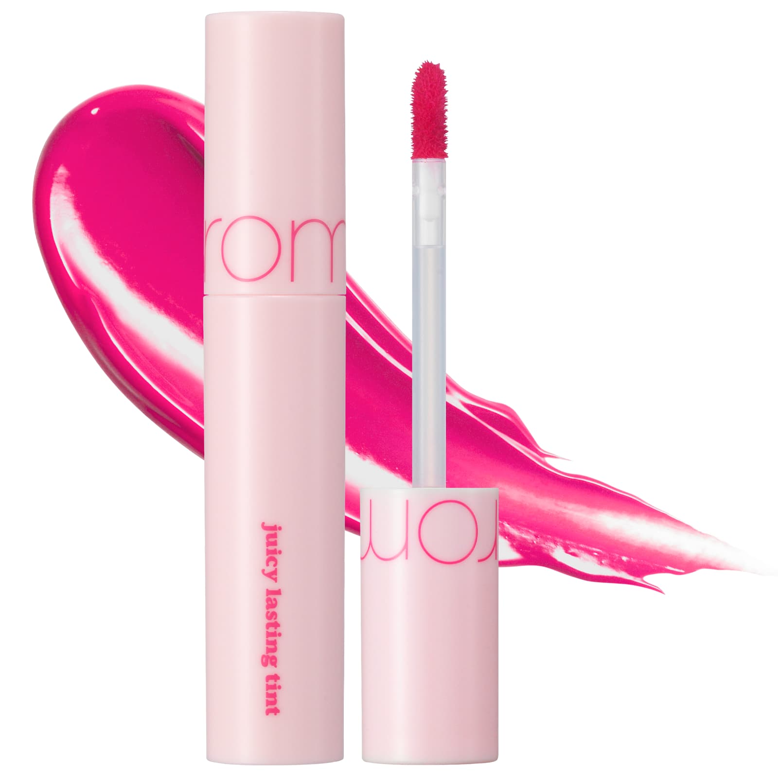 rom&nd, Juicy Lasting Tint, розовое эскимо 27, 5,5 г