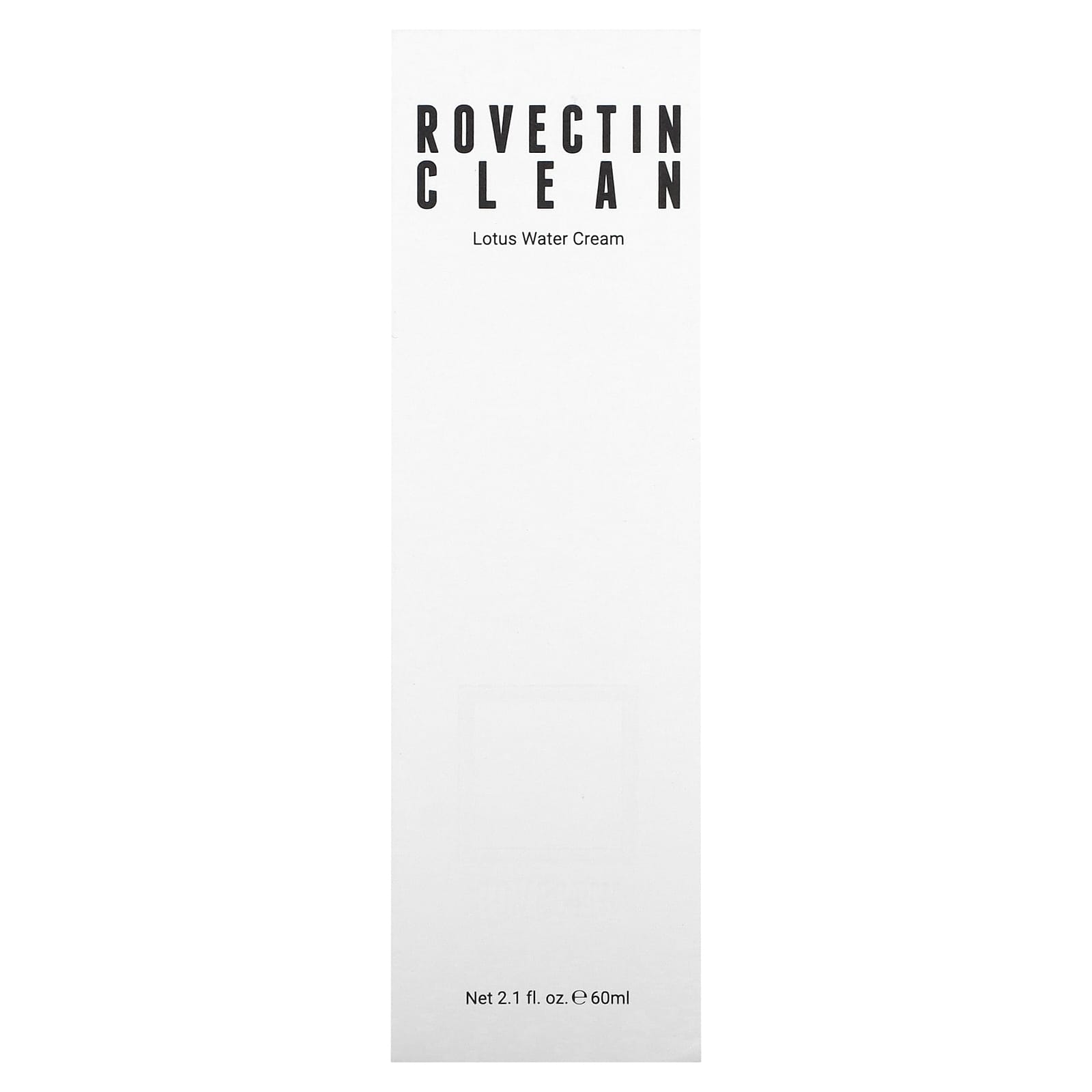 Rovectin, Clean, крем с водой лотоса, 60 мл (2,1 жидк. унции)