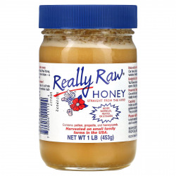 Really Raw Honey, Мед, 453 г (1 фунт)